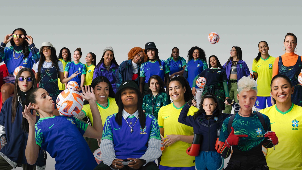 Nike e CBF se unem para incentivar mulheres, dentro e fora do campo